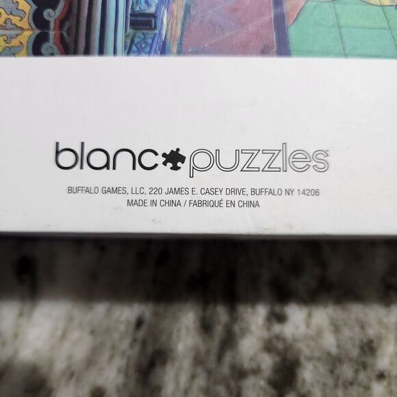 Buffalo Games  Spanish Tiles  500 Piece Blanc Puzzles - Picture 4 of 8